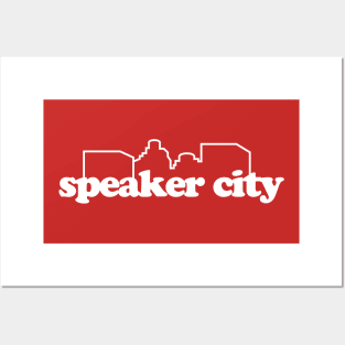 Speaker City Posters and Art